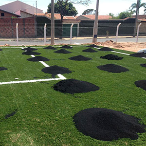 Borracha para Campo Sintético